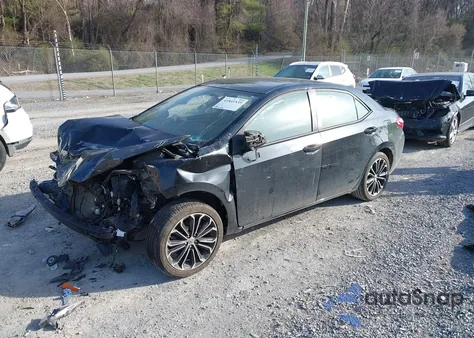 2015 Toyota Corolla S Plus из США, поврежденный, VIN 2T1BURHE3FC411795